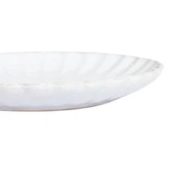 Leen Bakker NETTLE - Bijzetborden set van 8 - Wit - Steengoed Best