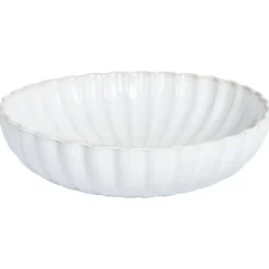 Leen Bakker NETTLE - Diepe borden set van 8 - Wit - Steengoed Hot