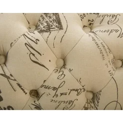 Beliani NIMES - Chaise longue - Beige - Rechterzijde - Polyester Outlet