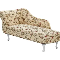 Beliani NIMES - Chaise longue - Multicolor - Linkerzijde - Polyester New