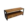 Furndea Nobe Interiors TV Meubel Britt 3 lades industrieel 150x45x60cm Clearance