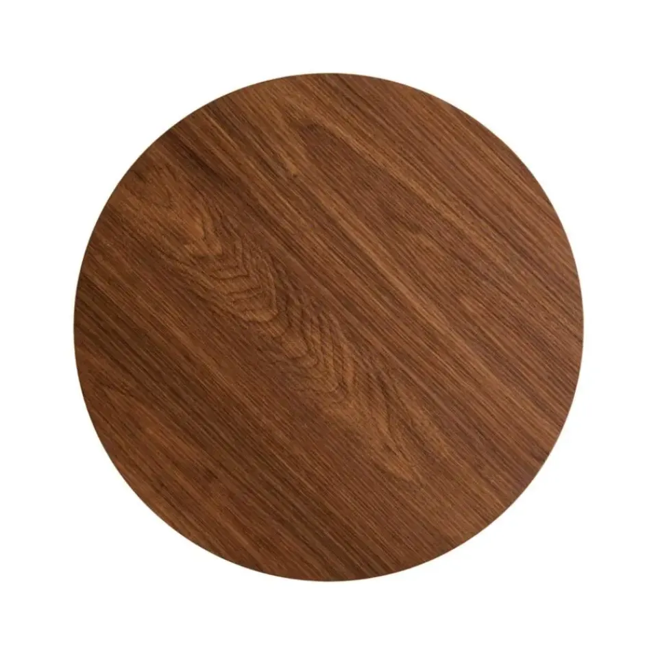 HomeMixx Nora Bijzettafel - Ø40cm Walnoot Best