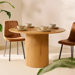 HomeMixx Nora Eettafel - Ø120cm Naturel