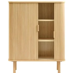 Nordic Home - Ingo eiken kabinet - 90 cm - naturel Clearance