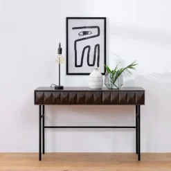 Nordic Home - Magnus eiken sidetable - 117 cm - espresso Best