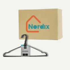 Nordix Kledinghangers set 100 stuks Metaal Zwart Draadhanger Kleerhangers Hot