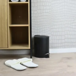 Nordix Pedaalemmer 3 Liter 2 Stuks Badkamer Toilet Zwart Metaal Online