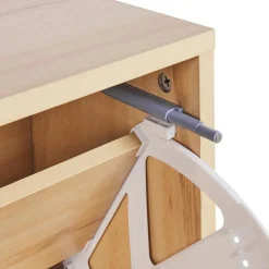 Beliani NORRIS - Schoenenkast - Lichthout - Spaanplaat Sale