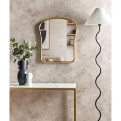 Beliani NOTH - Wandspiegel - Goud - 45 x 52 cm - Metaal Best