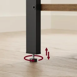 O'DADDY Industrieel Nachtkastje met Lade - 40x40x55 cm - Modern Bruin Clearance