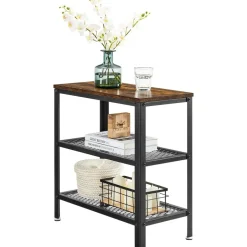 O'DADDY Industriële Wandtafel - Rustiek Bruin - 60x30x60 cm