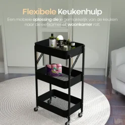 O'DADDY Keukentrolley inklapbaar New