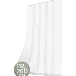 O'DADDY Lamellenhor 118x260 - Deurgordijn - wit Discount