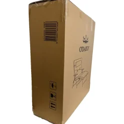 O'DADDY Opvouwbaar Ligbed met Hoofdsteun - 183x60x39 cm - Grijs Clearance