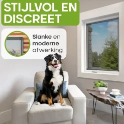 O'DADDY Raamhor - 130x150 cm - Aanpasbaar Vliegengaas