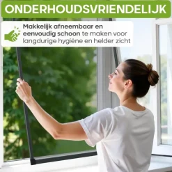 O'DADDY Raamhor - 100x150 cm - Aanpasbaar Vliegengaas Clearance