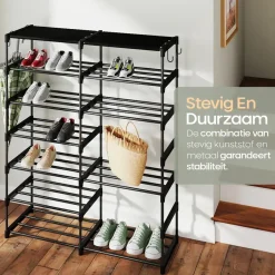 O'DADDY Schoenenrek 7 laags dubbele rij Hot