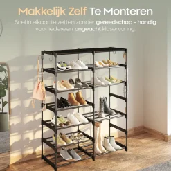 O'DADDY Schoenenrek 7 laags dubbele rij Hot