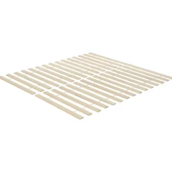 Beliani OLENDON - Bed met 4 lades - Lichtbruin - 140 x 200 cm - Dennenhout Discount