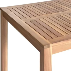 Beliani OMBRIANO - Tuintafel - Lichtbruin - 180 x 90 cm - Acaciahout Discount