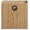 Leen Bakker Opbergbox Kenzi bamboe - naturel - 31x31x31 cm Hot