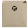 Leen Bakker Opbergbox Kenzi stof - zand - 31x31x31 cm Sale