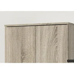 Rousseau Opbergkast Ray 60cm met 2 deuren en 4 legplanken - sonoma eik New