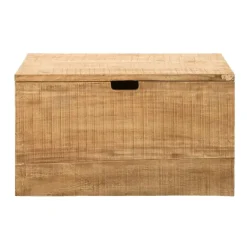 Leen Bakker Opbergkist Ronald - naturel - 45x80x45 cm Online