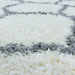 Muratap Opera Soft Shaggy Hoogpolig Vloerkleed Cream - 200x290 CM Hot