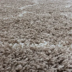 Muratap Opera Soft Shaggy Hoogpolig Vloerkleed Beige - 240x340 CM Best