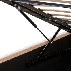 Beliani ORBEY - Bed met opbergruimte - Beige - 140 x 200 cm - Bouclé Best