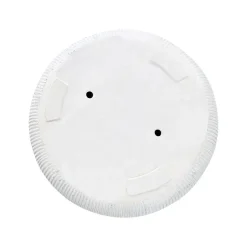 Beliani OREOI - Bloempot - Wit - 55 x 55 x 55 cm - Kleivezel New