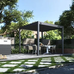 NOVUM Orion Comfort terrasoverkapping 300 x 300 cm antraciet Sale