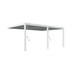 Orion Deluxe overkapping muur 400 x 600 cm wit Outlet