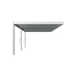 Orion Deluxe overkapping muur 400 x 600 cm wit Outlet