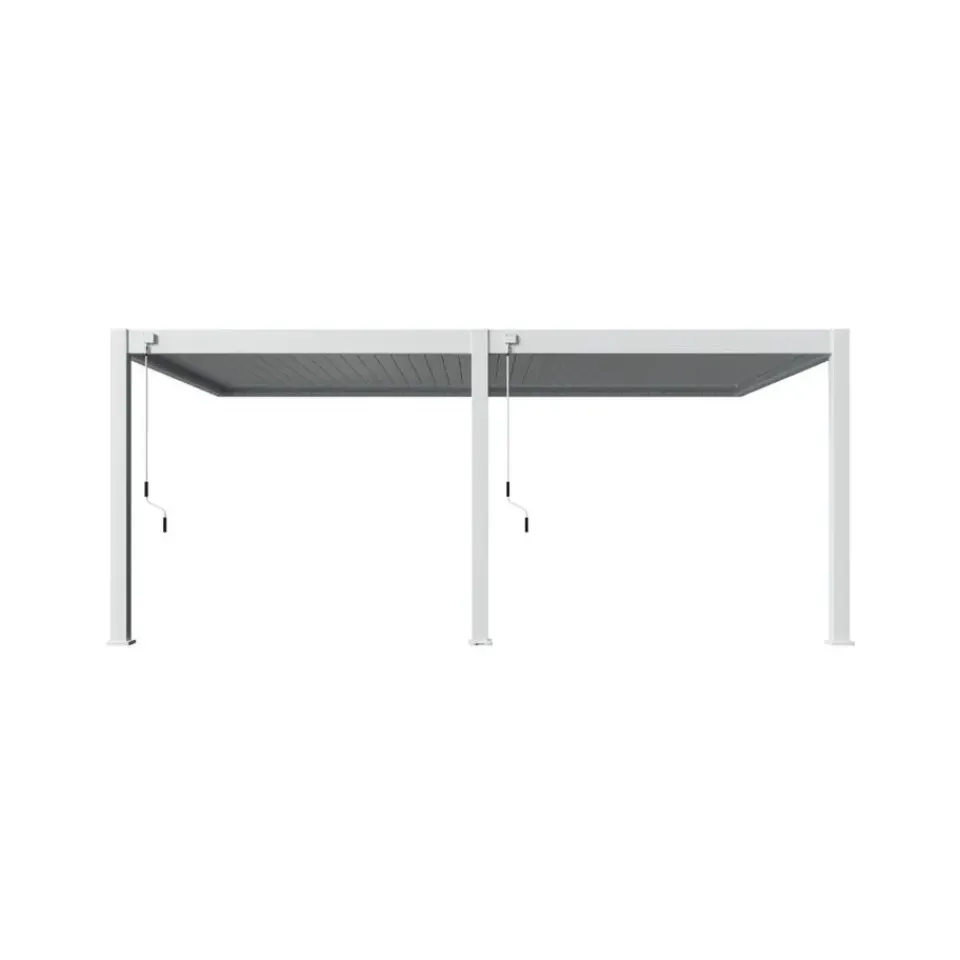 Orion Deluxe overkapping muur 400 x 600 cm wit Outlet