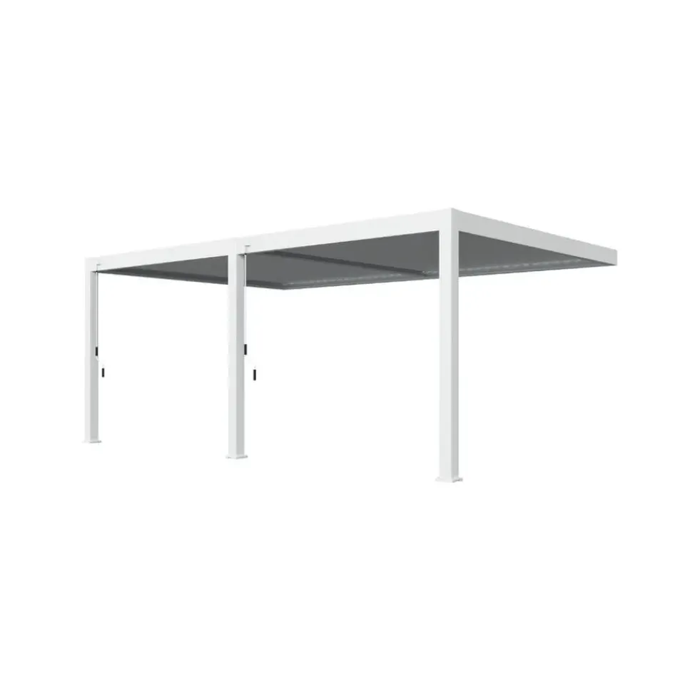 Orion Deluxe overkapping muur 400 x 600 cm wit Outlet