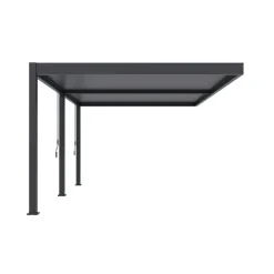 Orion Deluxe overkapping muur 360 x 530 cm antraciet Clearance