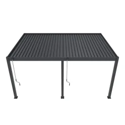 Orion Deluxe overkapping muur 360 x 530 cm antraciet Clearance