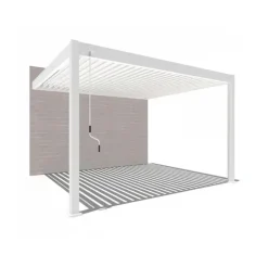 Orion Deluxe overkapping muur 360 x 400 cm antraciet Outlet