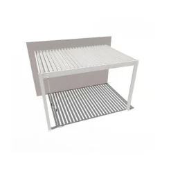 Orion Deluxe overkapping muur 300 x 400 cm wit Outlet