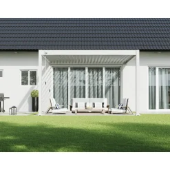 Orion Deluxe overkapping muur 300 x 400 cm wit Outlet