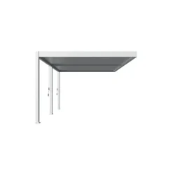 Orion Deluxe overkapping muur 360 x 530 cm wit New