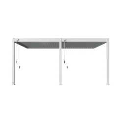 Orion Deluxe overkapping muur 360 x 530 cm wit New