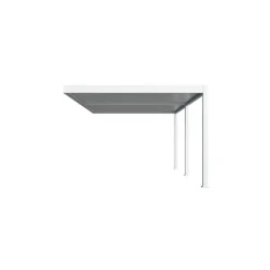 Orion Deluxe overkapping muur 360 x 530 cm wit New
