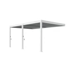 Orion Deluxe overkapping muur 360 x 530 cm wit New