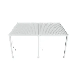 Orion Deluxe overkapping muur 360 x 530 cm wit New