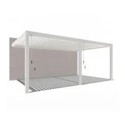 Orion Deluxe overkapping muur 360 x 530 cm wit New