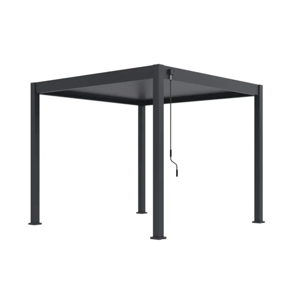 Orion Deluxe terrasoverkapping 300 x 300 cm antraciet Best