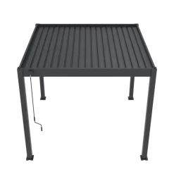 Orion Deluxe terrasoverkapping 300 x 300 cm antraciet Best